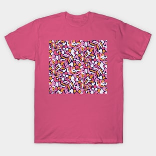 Matisse Pink Tropical Leaves T-Shirt